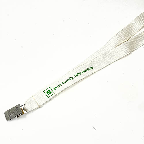 Bamboo Screen Print Lanyard